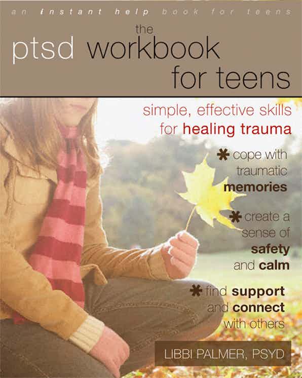 The PTSD Workbook for Teens book cover