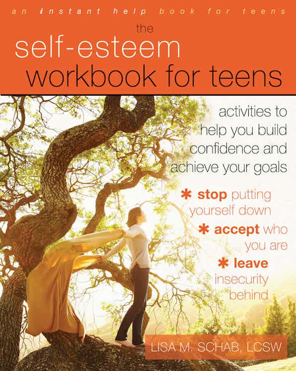 The Self-Esteem Workbook for Teens book cover