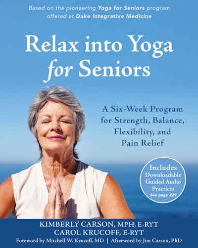 Relax into Yoga for Seniors cover image