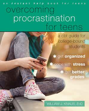 overcoming procrastination for teens cover image