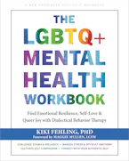 Cover of 'The LGBTQ+ Mental Health Workbook' by Kiki Fehling 