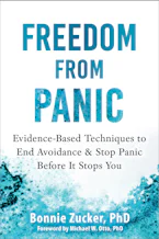 Cover of 'Freedom from Panic' by Bonnie Zucker 